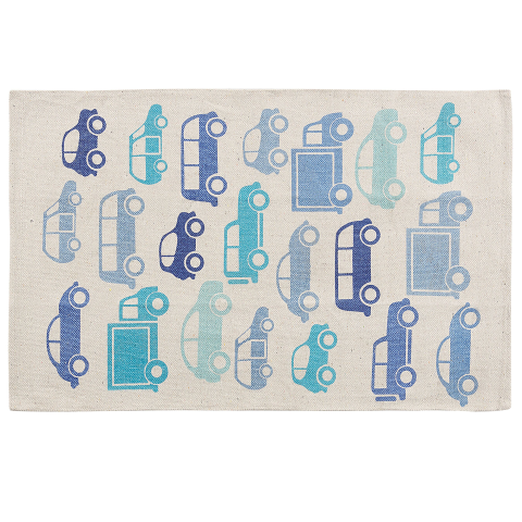 Children's rug MADURAJ Blue 60 x 90 cm Cotton [1]