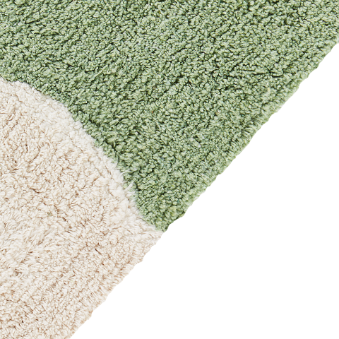 MOKHVA Children's Carpet Green 140 x 200 cm Cotton [3]