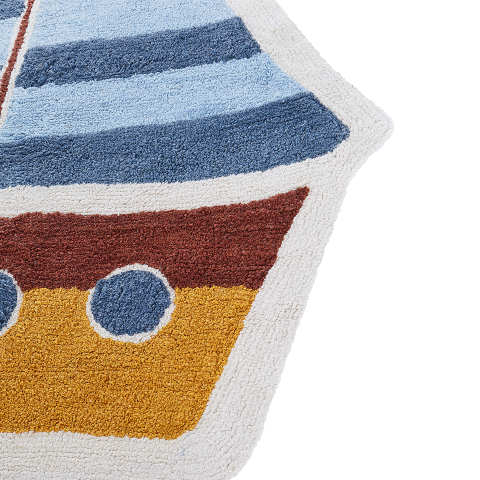 Covor pentru copii SPETI Multicolor 105 x 120 cm Bumbac [3]