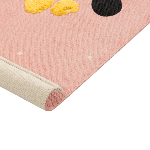 TAPAK Children's Rug Pink 80 x 150 cm Cotton [4]