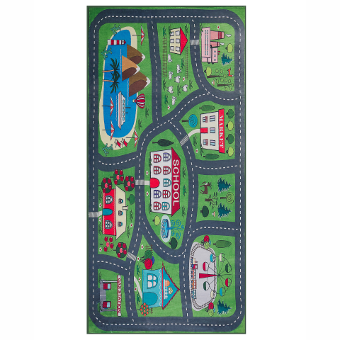 TUTAK Children's Rug Green 80 x 150 cm [1]