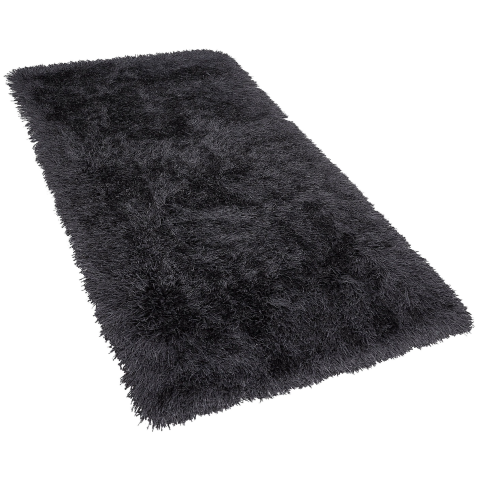 Shaggy rug CIDE Black 80 x 150 cm [3]