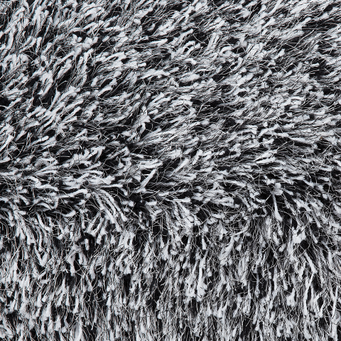 CIDE Shaggy Carpet Black/White 200 x 300 cm [4]
