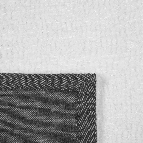 DEMRE Shaggy Rug White 140 x 200 cm [5]