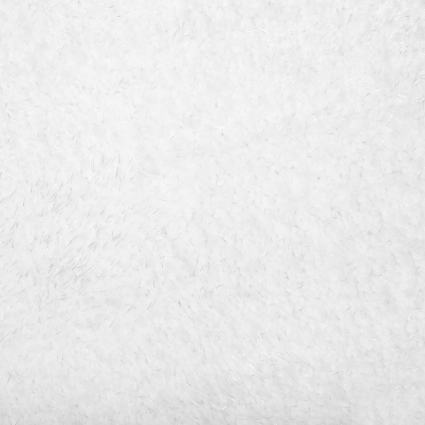 Shaggy rug DEMRE White 200 x 200 cm [4]