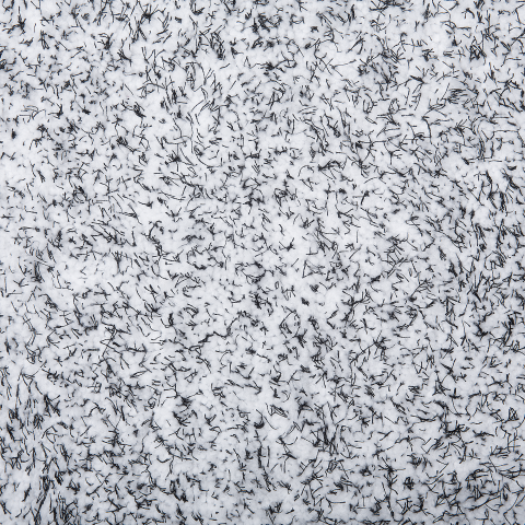 DEMRE Shaggy Rug Grey 200 x 200 cm [5]