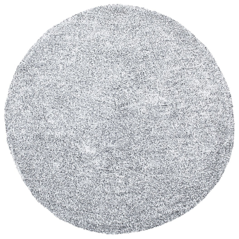Shaggy rug DEMRE Grey ø 140 cm [1]
