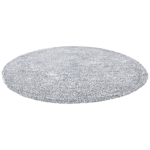 Shaggy rug DEMRE Grey ø 140 cm [3]