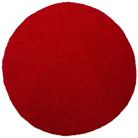 DEMRE shaggy rug Red ø 140 cm [1]