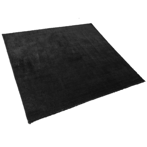 Covor shaggy EVREN Negru 200 x 200 cm [3]