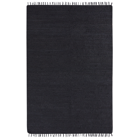 SINANKOY Rug Black 200 x 300 cm Jute [3]