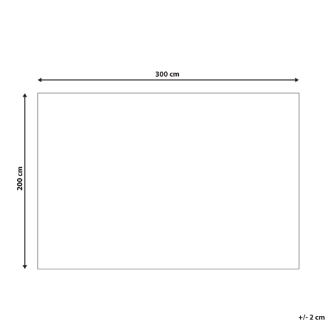 SINANKOY Rug Black 200 x 300 cm Jute [2]