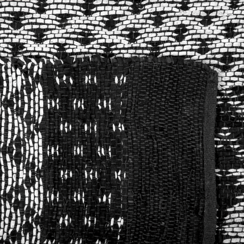 Covor SOKUN Negru 80 x 150 cm Piele naturală [5]