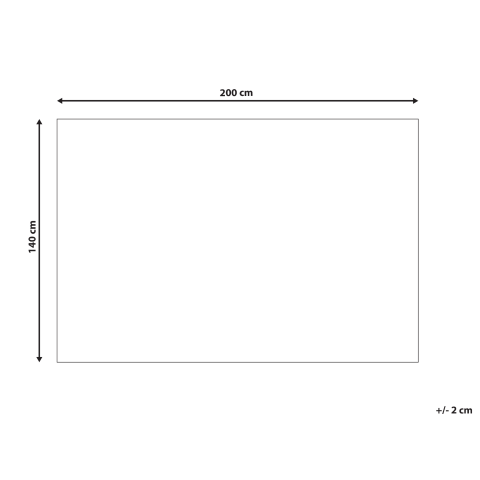 Covor SULUCA Bej 140 x 200 cm Lână Persan [2]