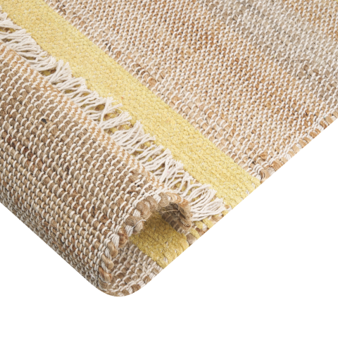 TALPUR Yellow Rug 160 x 230 cm Jute [5]