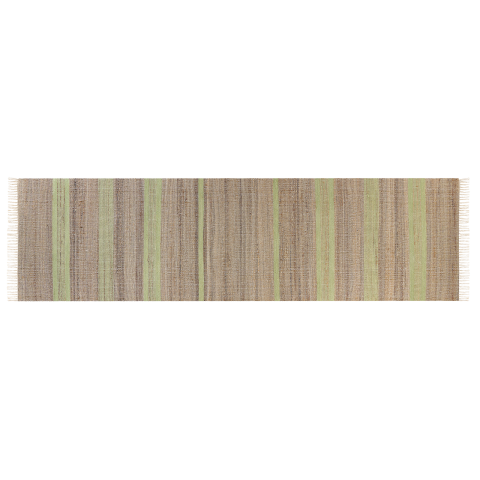 TALPUR light green rug 80 x 300 cm Jute [3]