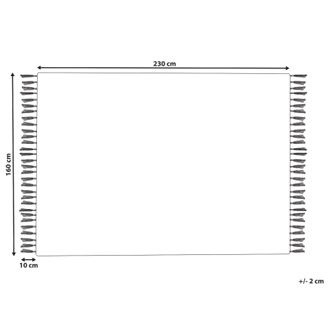 Covor TERKOS Multicolor 160 x 230 cm Iută [2]