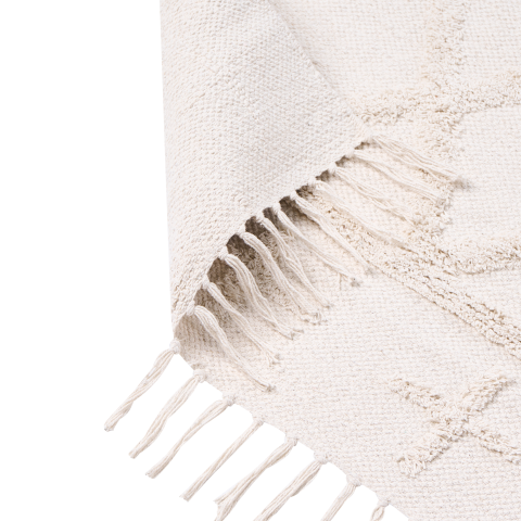 Covor TOZLU Bej 80 x 230 cm Bumbac [7]