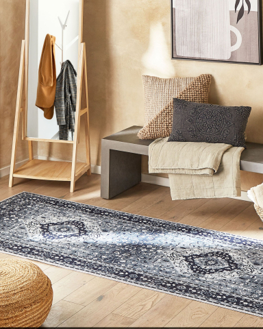 Covoraș lung - VADKADAM carpet Grey 80 x 300 cm