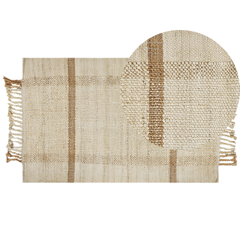 YELMEZ rug Beige 80 x 150 cm Jute [1]