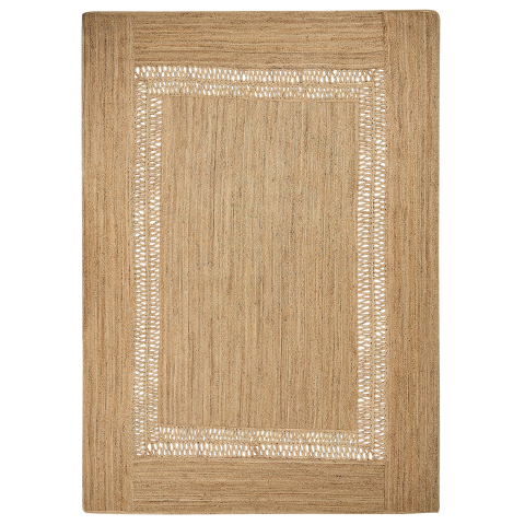 Rug YENIKOY Beige 160 x 230 cm Jute [3]