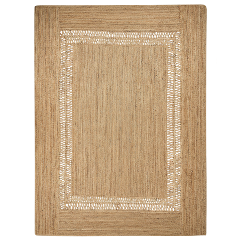 YENIKOY Rug Beige 300 x 400 cm Jute [3]