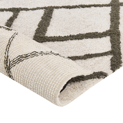 Covor YESILKOY Verde închis 160 x 230 cm Bumbac [4]