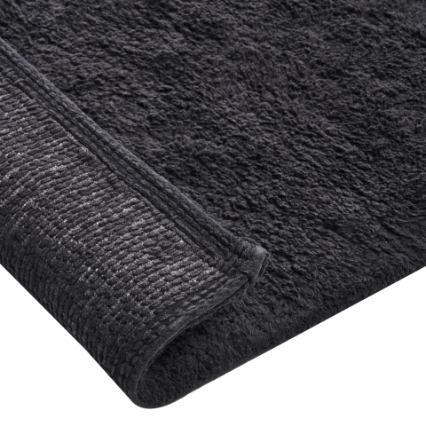 Goela Bath Mat Black 60 x 90 cm Cotton [4]