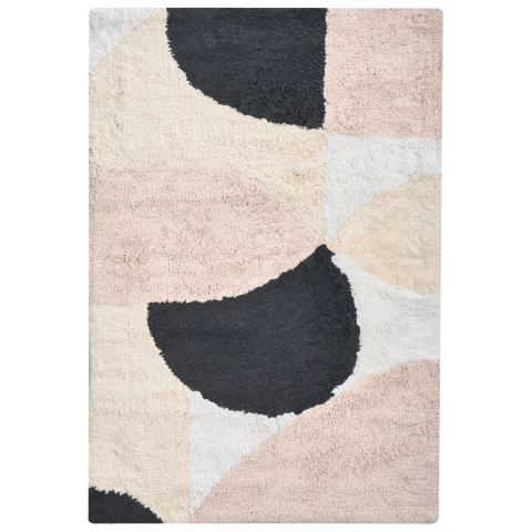 SANOLI Bath Mat Beige 60 x 90 cm Cotton [1]