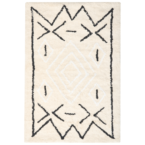 Covoraș de baie UNTLA Bej deschis 60 x 90 cm Bumbac [1]