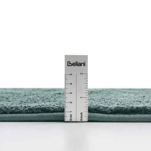 URLANA Bath Mat Dark Green 60 x 90 cm Microfiber [6]