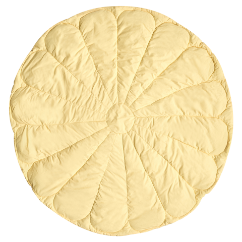 Covoraș de joacă pentru copii ELIZJUM 110 x 110 cm Bumbac Galben [1]