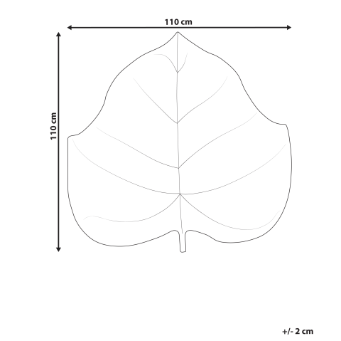 Covoraș de joacă pentru copii HELIKON 110 x 110 cm Bumbac Verde deschis [2]