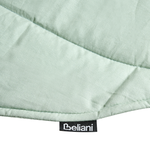 Covoraș de joacă pentru copii HELIKON 110 x 110 cm Bumbac Verde deschis [5]