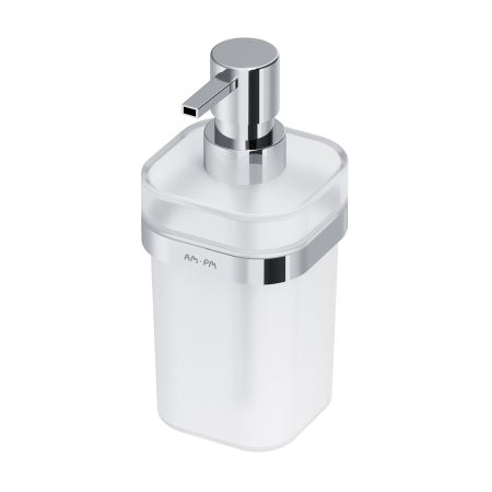 Accesorii - Dozator sapun lichid AM.PM Func A8F36900, sticla + metal, montaj suspendat, 200 ml