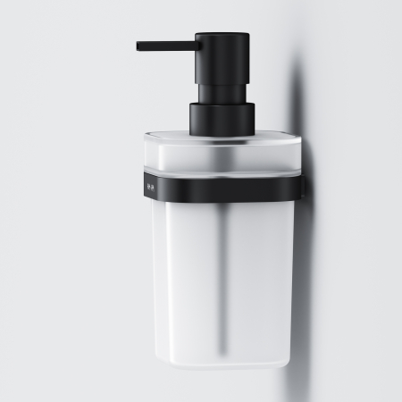 Accesorii - Dozator sapun lichid AM.PM Func A8F36922, sticla + metal, montaj suspendat, 200 ml