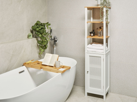 Dulap de baie - Bathroom cabinet ALAMOS 40 cm White