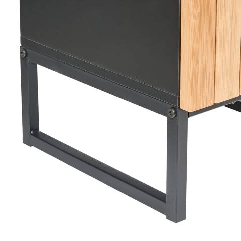 Dulap de baie MISCANTI Lemn de bambus 30 cm Maro deschis [7]