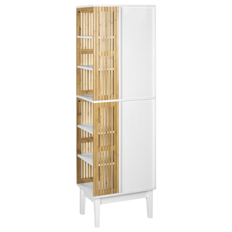 Dulap de baie NUBES 52 cm Alb [6]