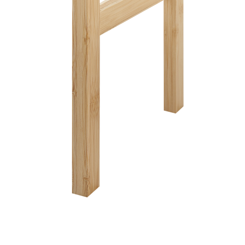 Bathroom cabinet OKARCHE Bamboo wood 63 cm Light brown [6]