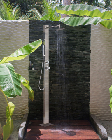 Duș de gradină - Portable garden shower OLZAI Silver