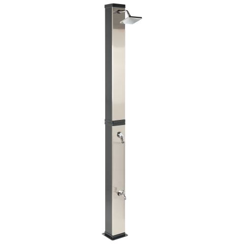 BUENOS portable solar garden shower Black [1]