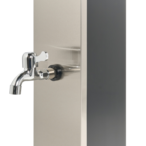 BUENOS portable solar garden shower Black [6]