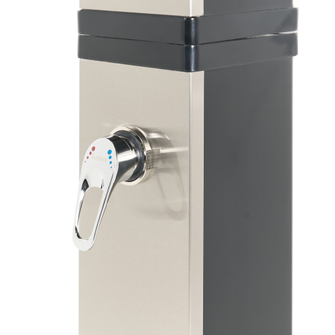 BUENOS portable solar garden shower Black [5]