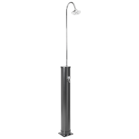 Portable solar garden shower JUANILLO Black [1]