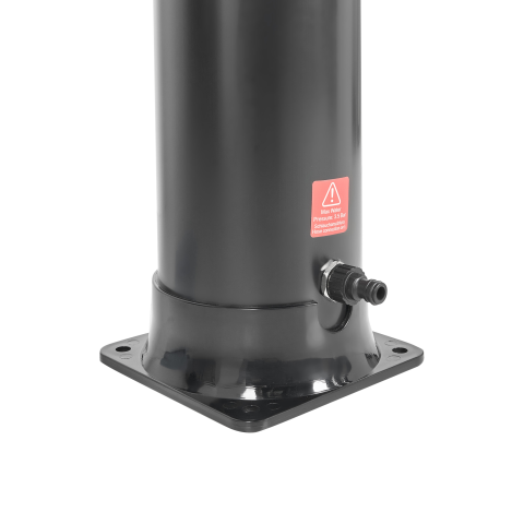 Portable solar garden shower JUANILLO Black [7]