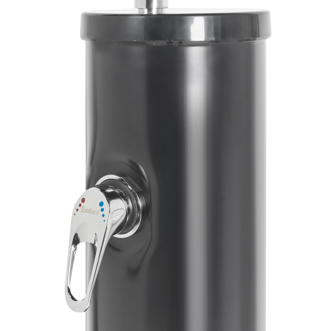 Portable solar garden shower JUANILLO Black [6]