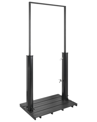 MARACAIBO portable solar garden shower Black [1]