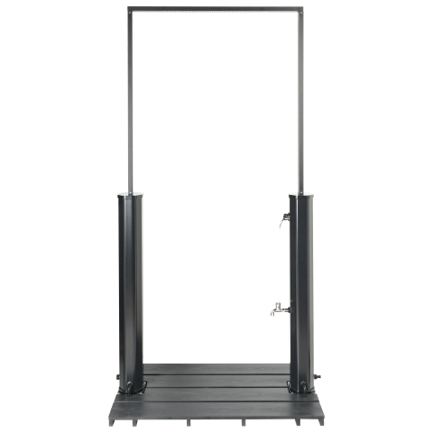 MARACAIBO portable solar garden shower Black [3]