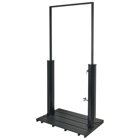 MARACAIBO portable solar garden shower Black [4]